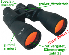 Nachtglas 9x60, Fernglas, Jagdglas, Porroprisma