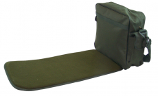 Jagdtasche 40x29x10 cm. mit Sitzkissen 55x28 cm.