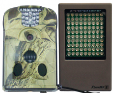 Spar Set Wildkamera 12 MP plus Zusatzblitz