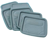 Abwaschbares Schalen-Fu�matten Set