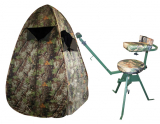 Zeltschirm/Jagdzelt plus Schie�stuhl Spar Set