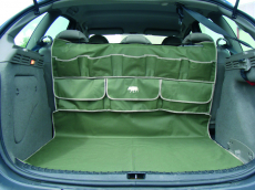 Kofferraummatte mit Rücksitztasche