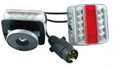 LED Anhänger-Vierfunktionsl. 7,5 m, Magnet, 13 poligem Stecker