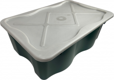 Sparset - Wildwanne stapelbar + Deckel (60x40x20cm)