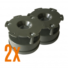 2x Wild-Futter-Streuautomat Dual