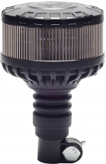 LED Rundumkennleuchte flexibel 12/24V, smoked/Grauglas