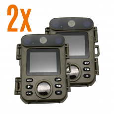 2x 20 MP Mini Wildkamera, 2 MP Sensor