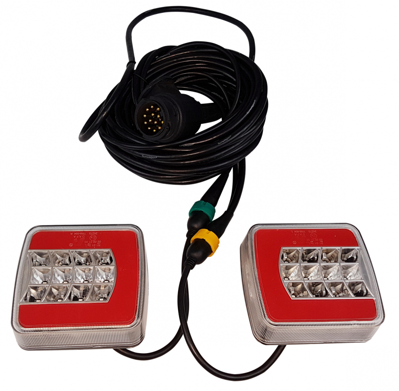 Rücklicht LED (E4) incl. Kabel/Stecker