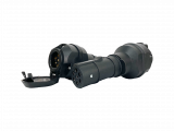 Spannungswandler Adapter 7 pol. 24 V auf 13 pol. 12 V, ISO 1185 auf ISO 11446