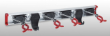 Gerätehalter Bruns 4 Halter + 2 Haken, 0,5 m