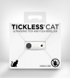 tickless cat white Ultraschallzeckenvertreiber