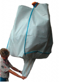 Big Bag 1000kg, m. Auslauf, 90x90x120cm